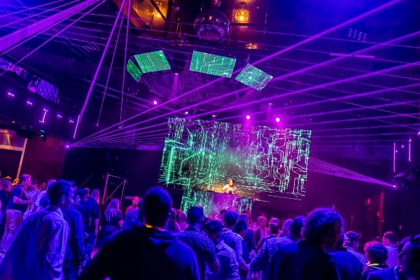 Haunted girl with mask