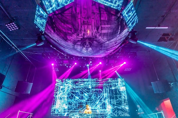 Heart with blood on plate