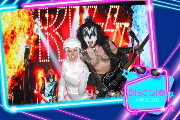 Kiss guitarist and Tron girl